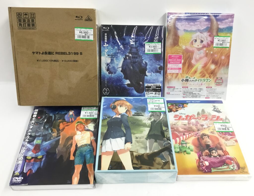 劇場版アニメBD＆DVD買取りました!!