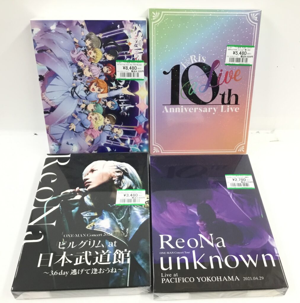 LIVEイベント系BD＆DVD買取りました!!