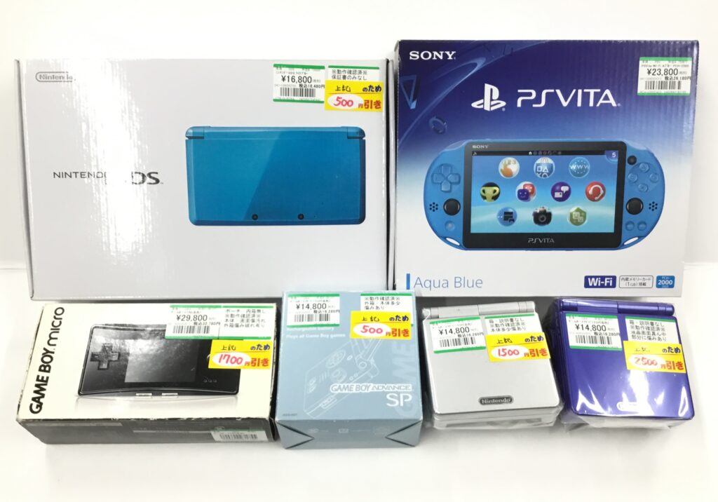レトロゲーム本体いろいろ買取りました!!