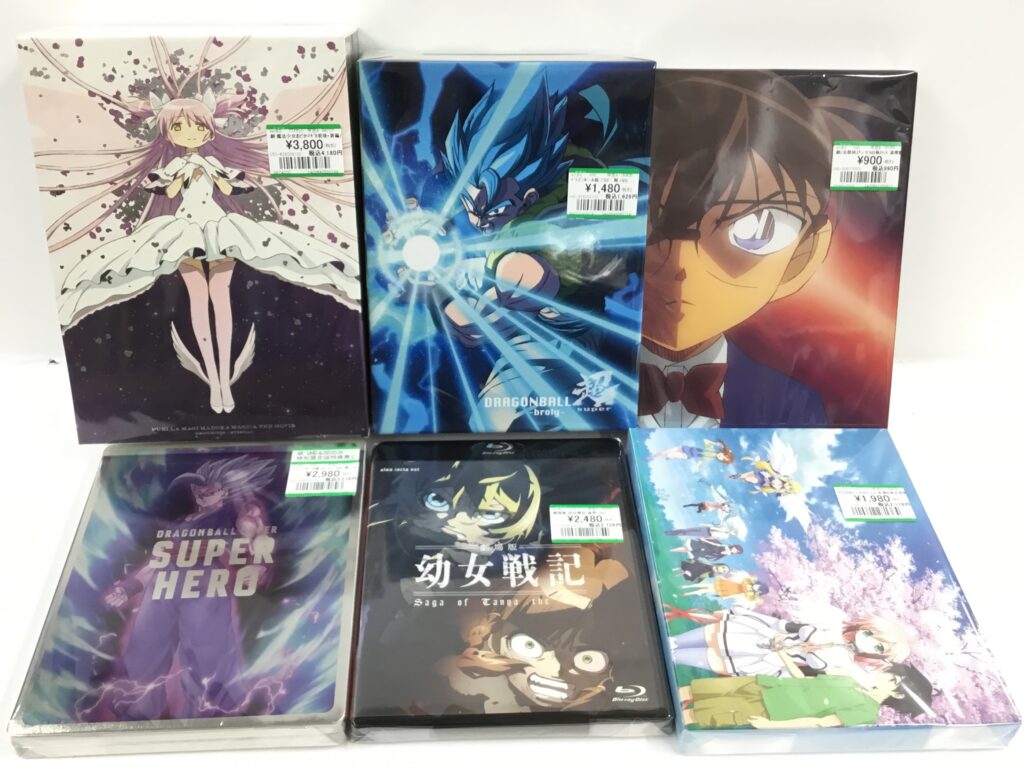 劇場版アニメBDを買取りました!!