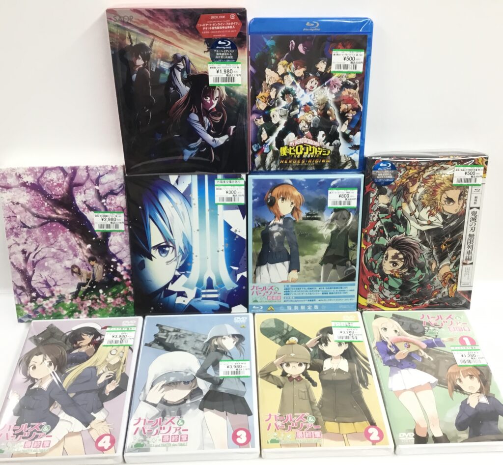 劇場版アニメBD＆DVD買取りました!!