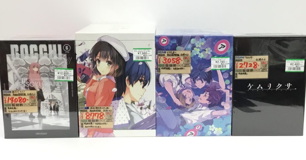 アニメBD全巻セット買取りました!!