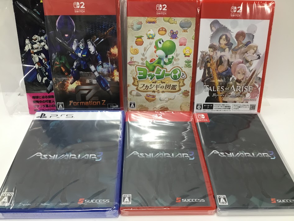 新作TVゲーム5月21日(木)発売!!