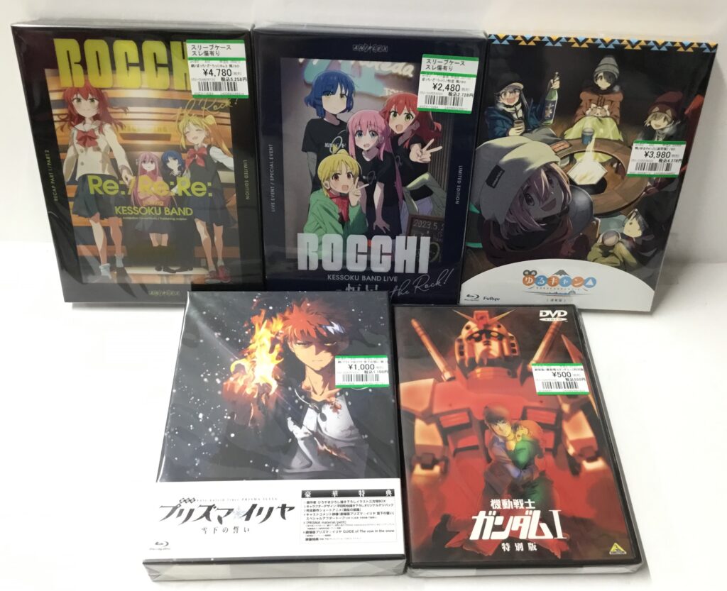 劇場版アニメBD＆DVD買取りました!!