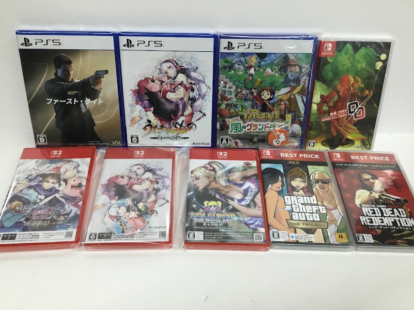 新作TVゲーム5月27日(水)/28日(木)発売!!