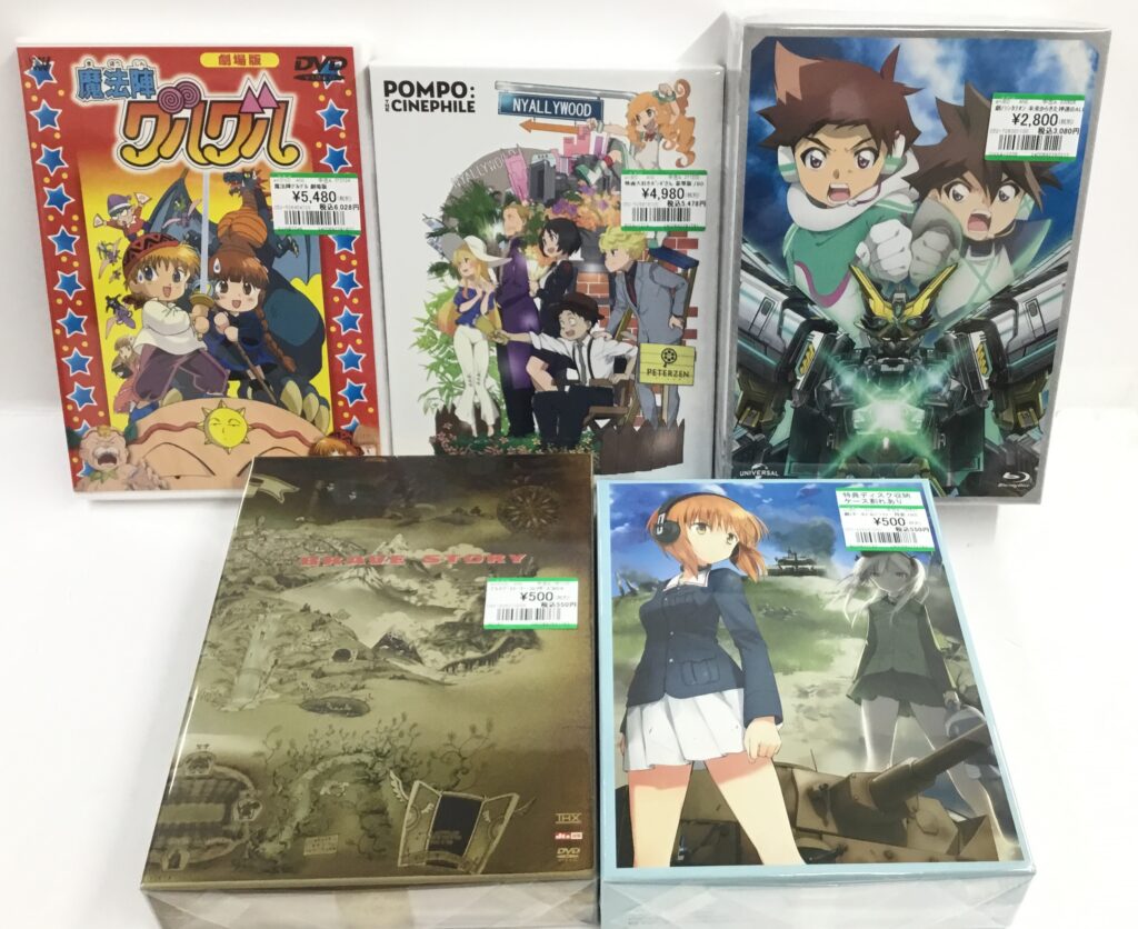 劇場版アニメBD＆DVD買取りました!!