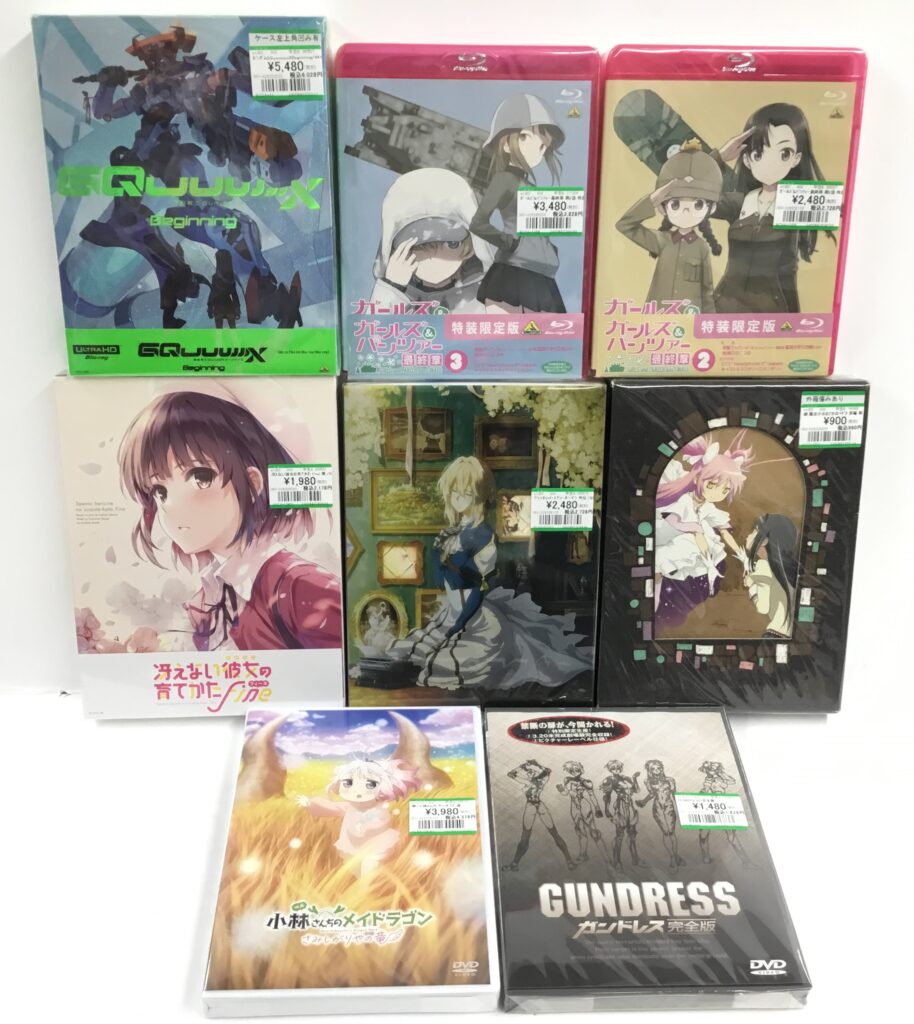 劇場版アニメBD＆DVD買取りました!!