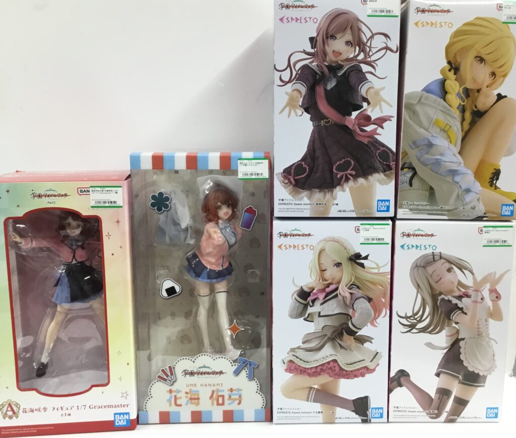 学園アイドルマスターフィギュア買取りました！！