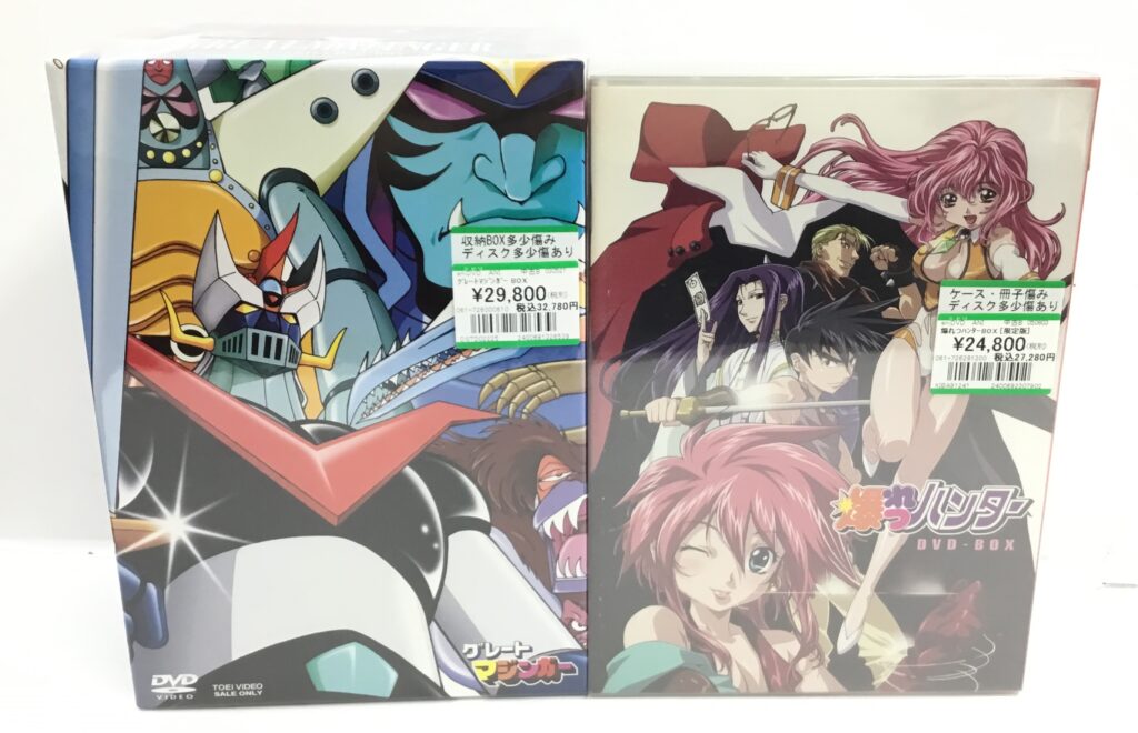 かなり懐かしめなアニメDVD-BOX買取りました!!