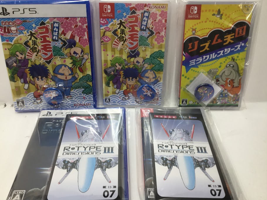 新作TVゲーム7月2日(木)発売!!