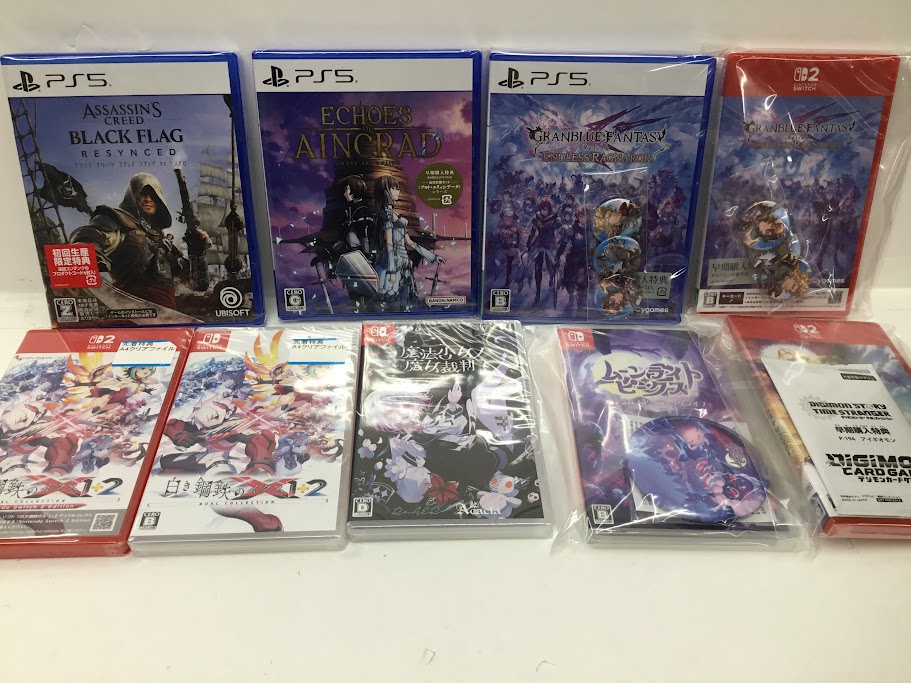 新作TVゲーム7月9日(木)発売!!