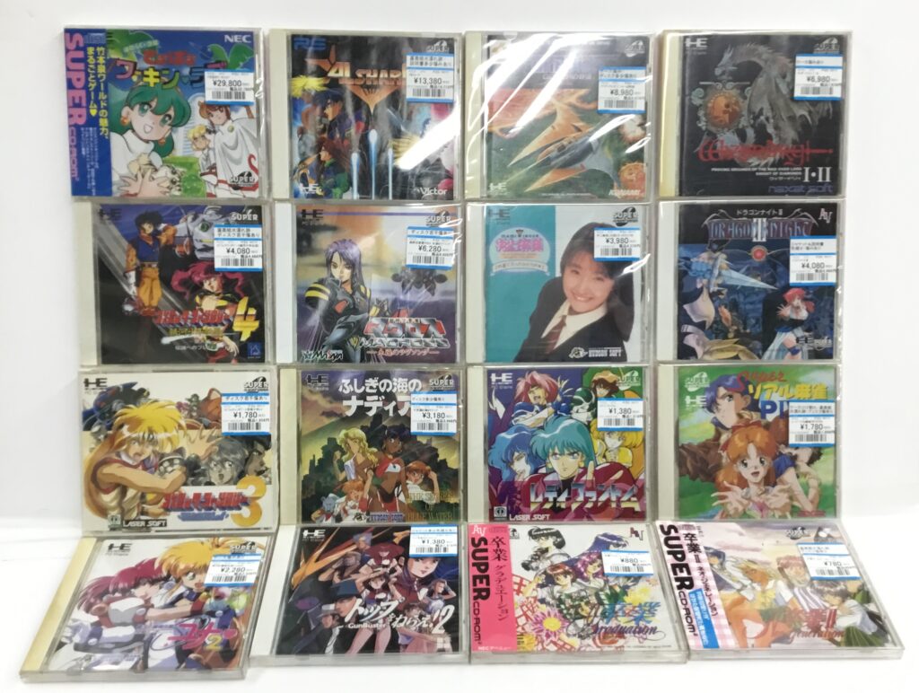 レトロゲームよりPCエンジンソフト買取りました!!