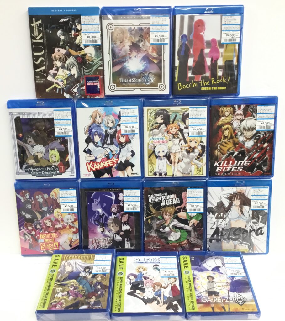 「海外版アニメBD(Import)」買取りました！！