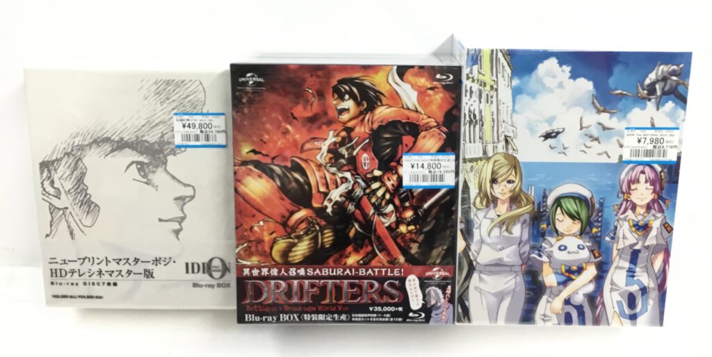 アニメBlu-ray BOX買取りました!!