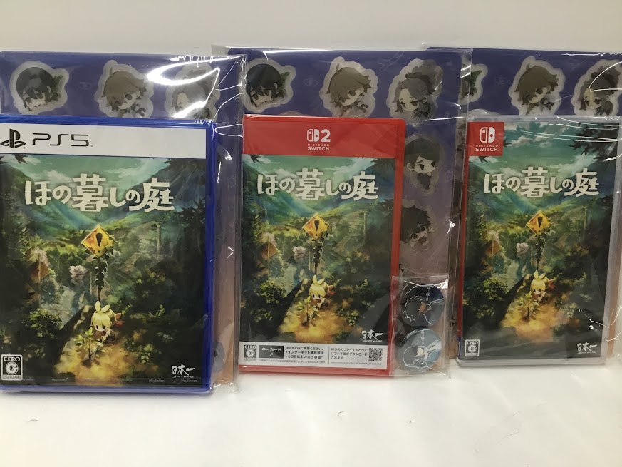 新作TVゲーム7月30日(木)発売!!