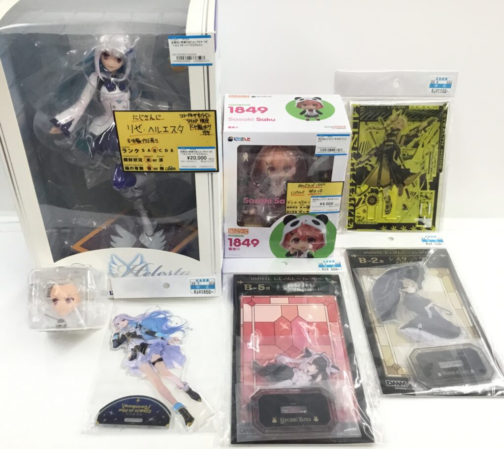 にじさんじ関連フィギュア＆グッズ買取りました！！