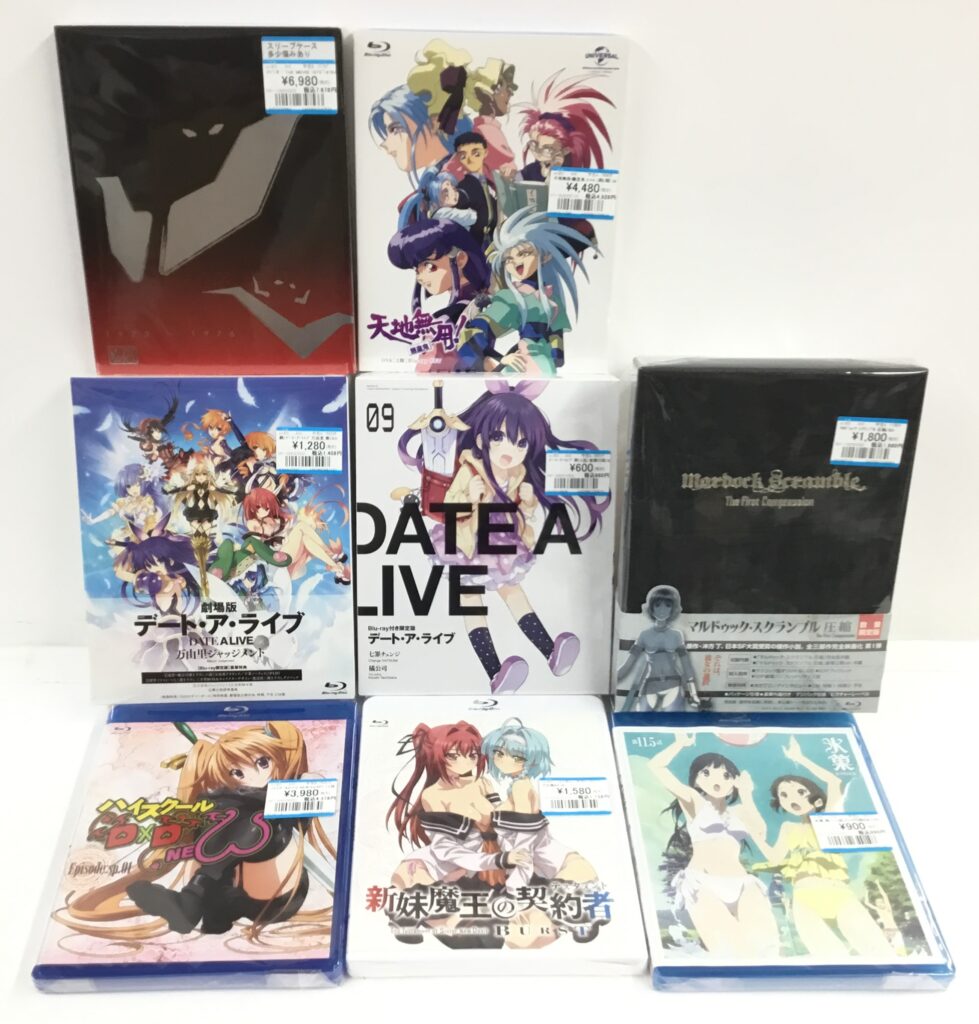 アニメBD-BOX＆劇場版＆コミック特典等を買取りました!!