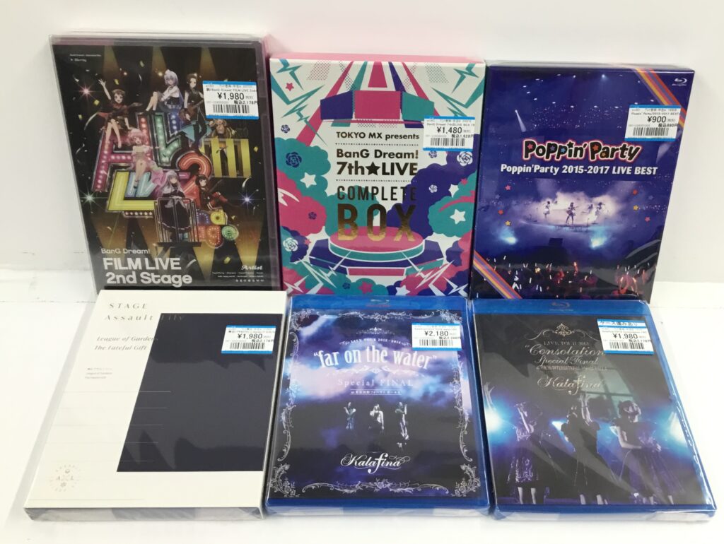 アニメ＆アニソンシンガーLIVE系イベントBD買取りました!!