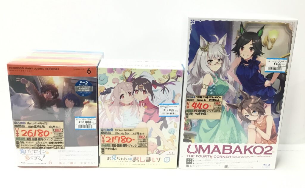 アニメBD全巻セット買取りました!!