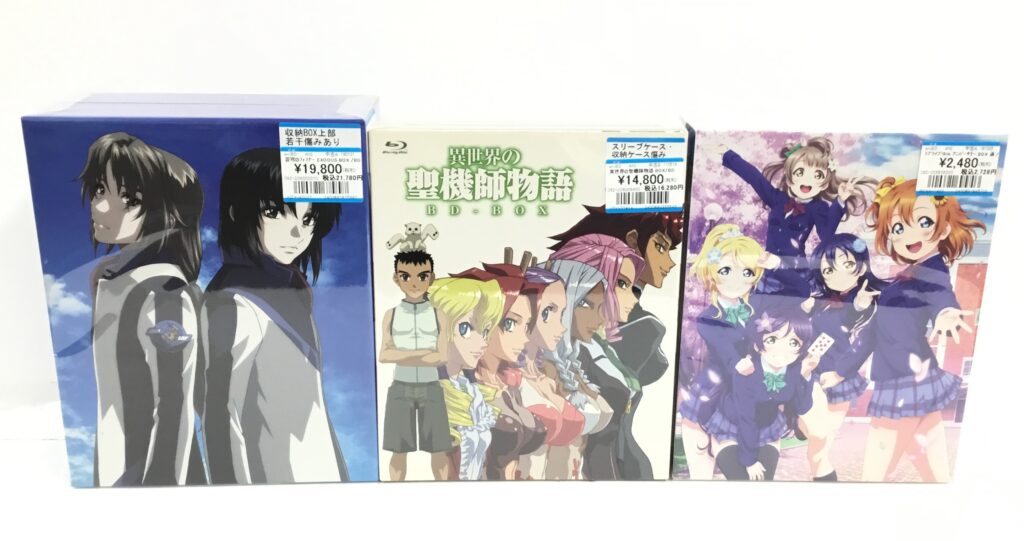 アニメBD-BOX買取りました！！