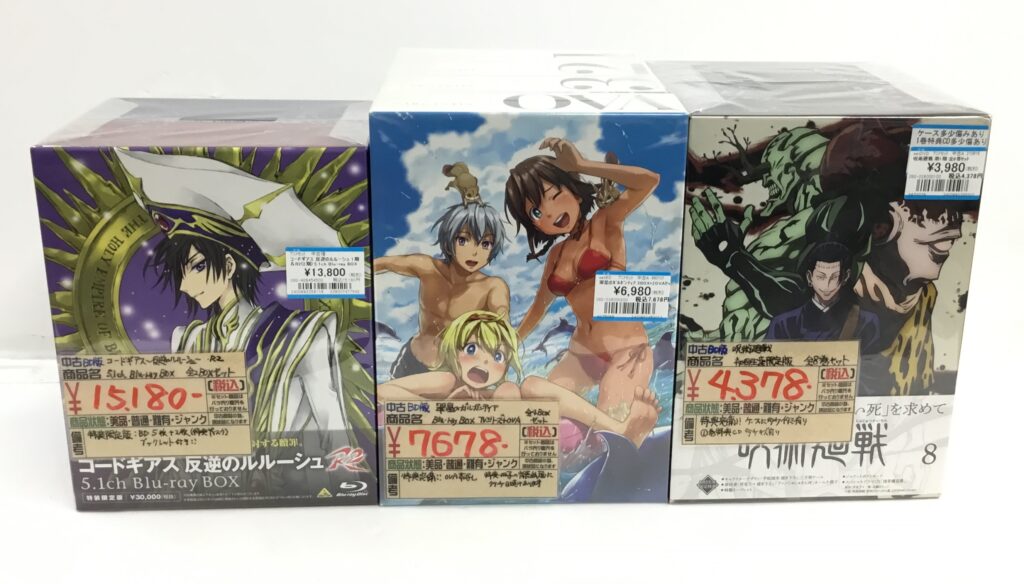 アニメBD全巻セット買取りました!!