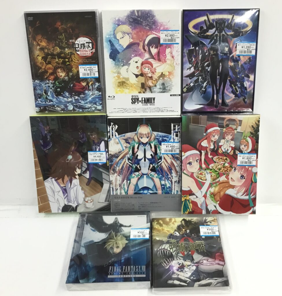 劇場版アニメBD＆DVD買取りました!!