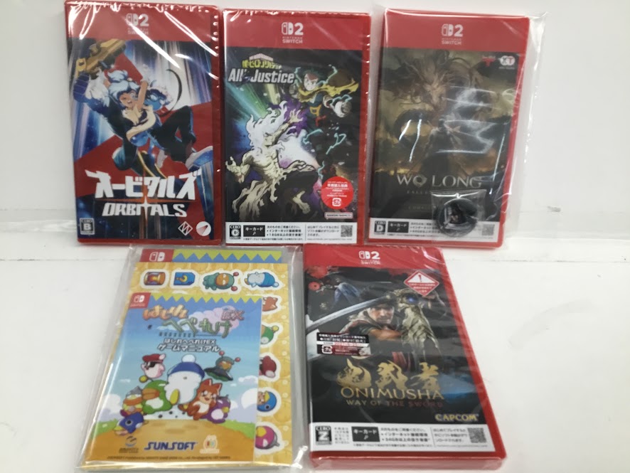新作TVゲーム9月3日(木)/4日(金)発売!!