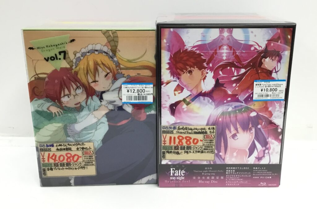 アニメBD全巻セット買取りました!!