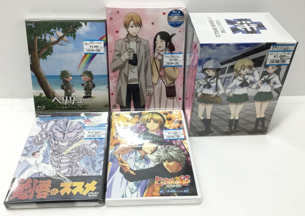 劇場版アニメ＆OVA＆TVSP、BD＆DVD買取りました!!