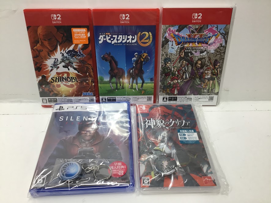 新作TVゲーム9月24日(木)発売!!