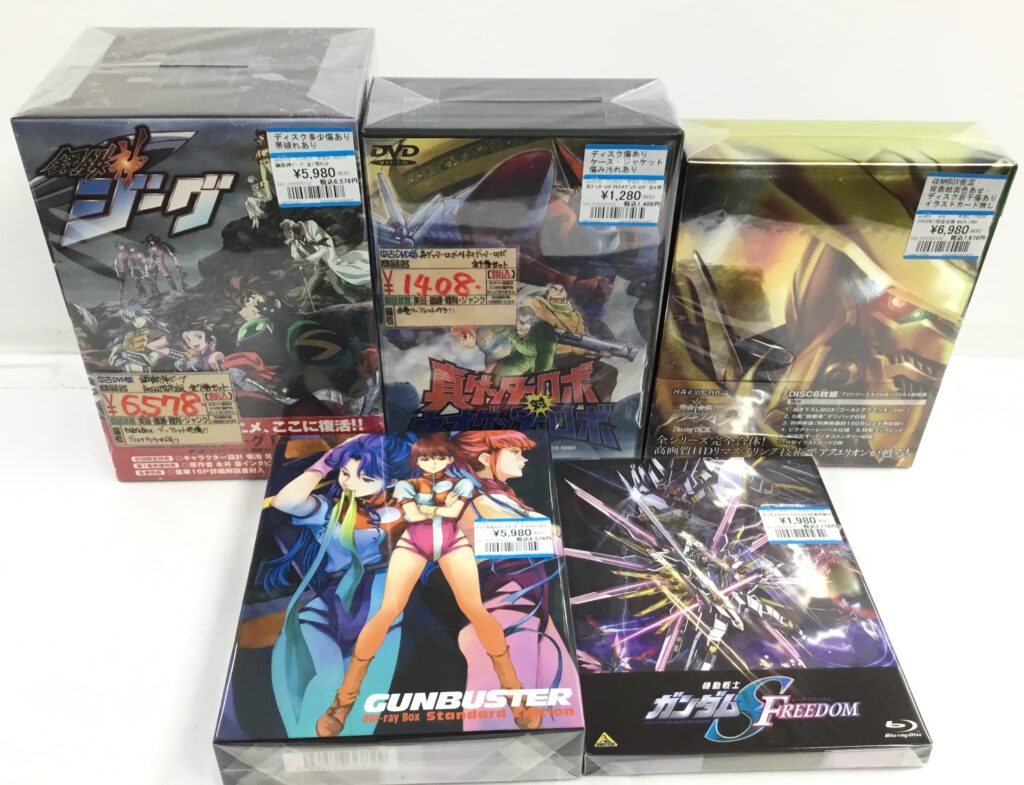 ロボットアニメBD＆DVD買取りました!!