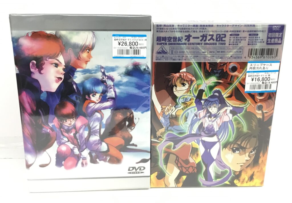 懐かしめ＆珍し気なロボットアニメDVD買取りました!!
