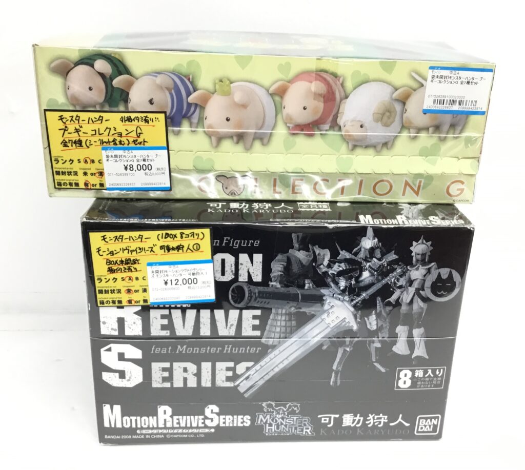 モンスターハンターフィギュア買取りました!!