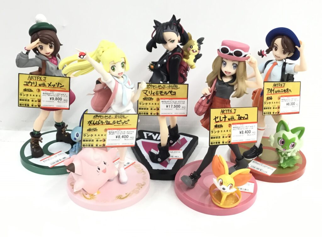 ポケモンヒロインフィギュア買取りました!!