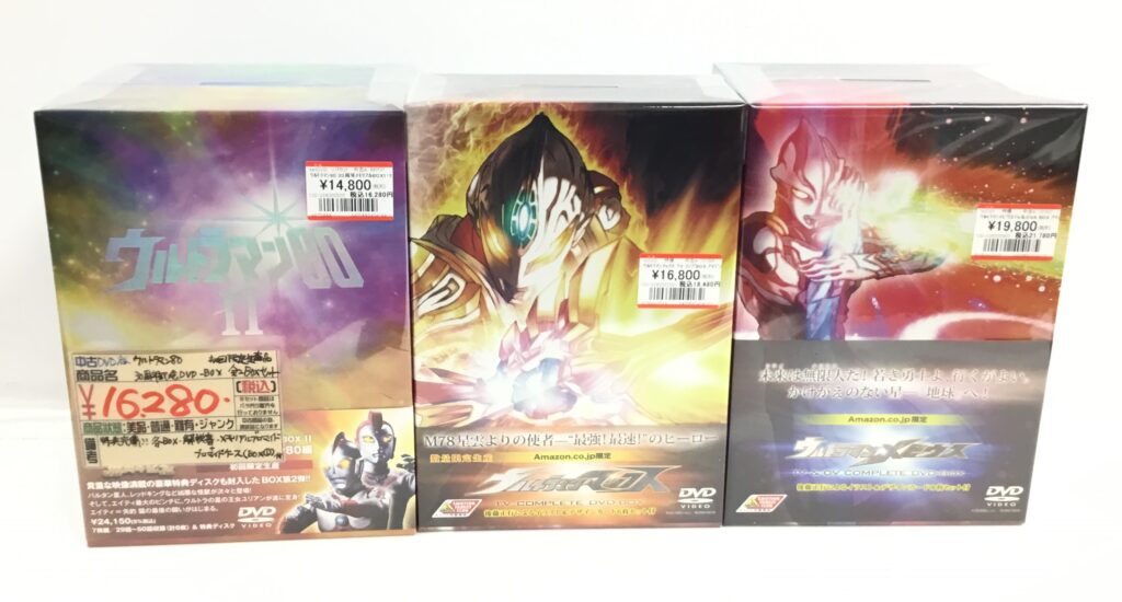 特撮DVD-BOX買取りました!!