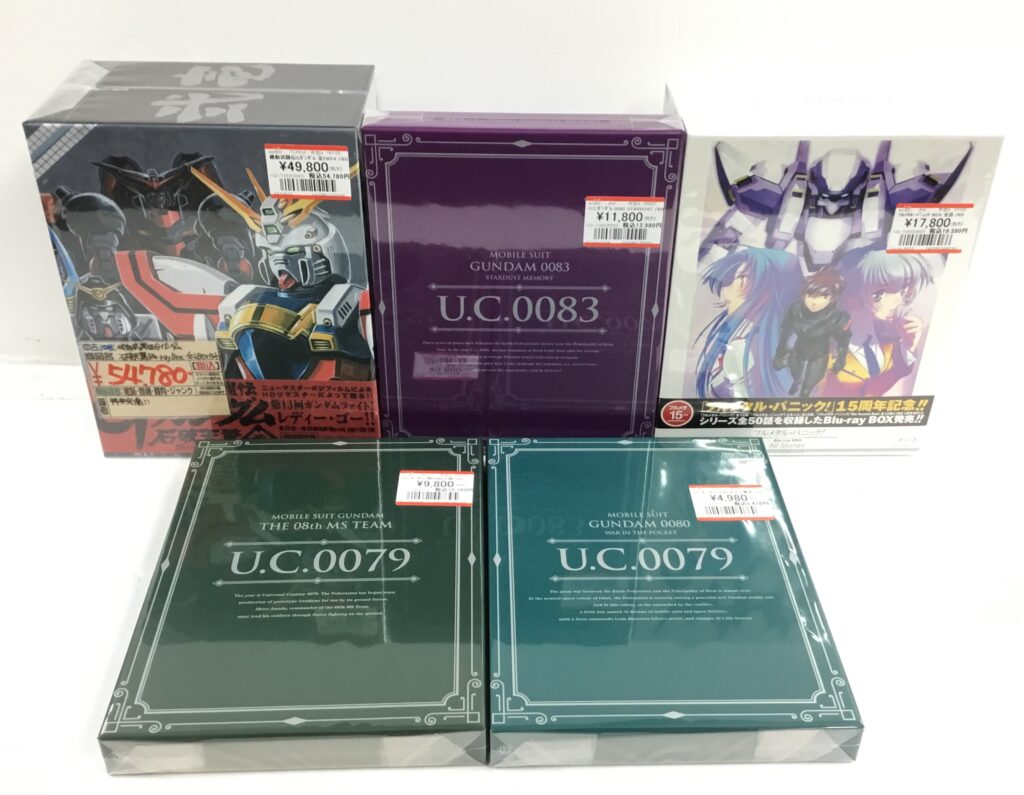 ガンダム＆ロボットアニメBD買取りました!!